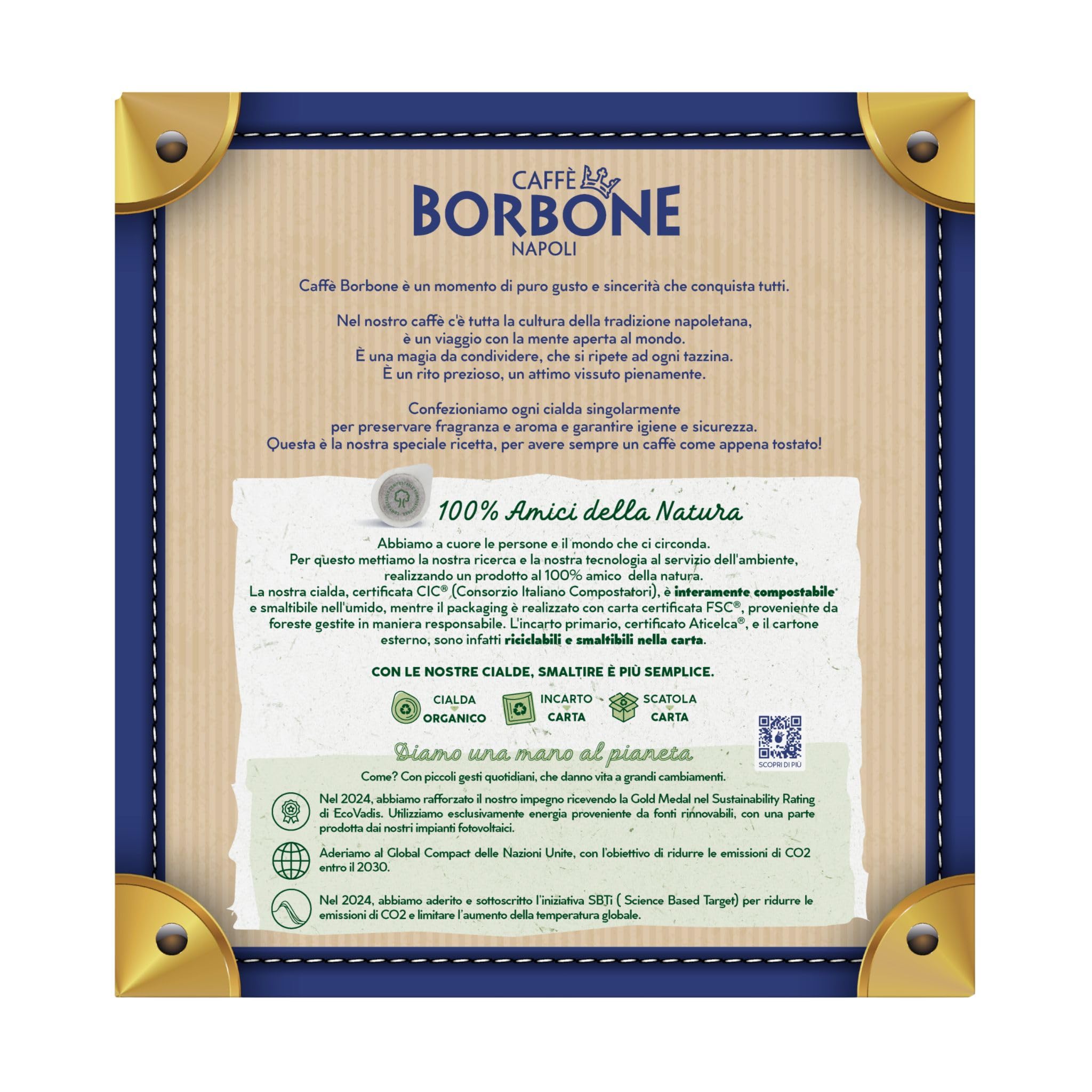 Caffé Borbone Podstawki do kawy z papieru, mieszanka kawy ESE 44, czerwony, niebieski, złoty, czarny, rodzaj do wyboru 300 niebieski