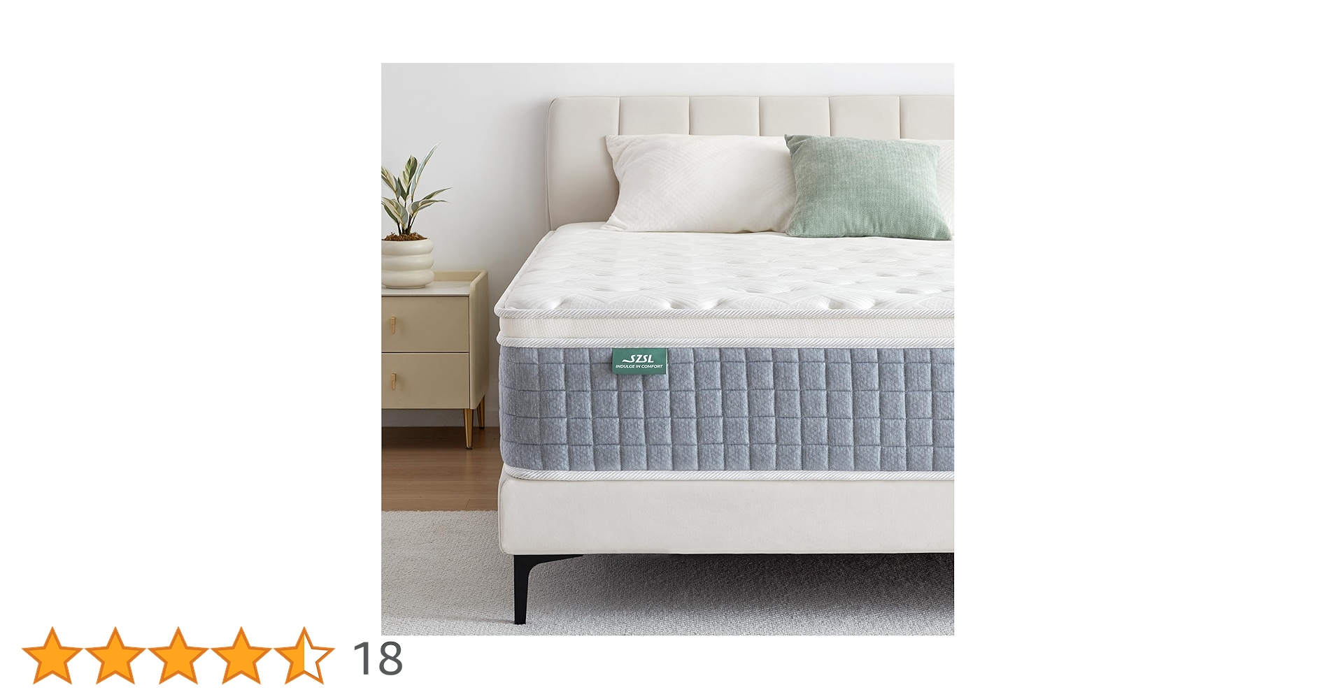 SZSL マットレス シングル 厚さ24cm ポケットコイルマットレス 高反発 SAKODA マットレス シングル ポケットコイル 高反発マットレス ベッド