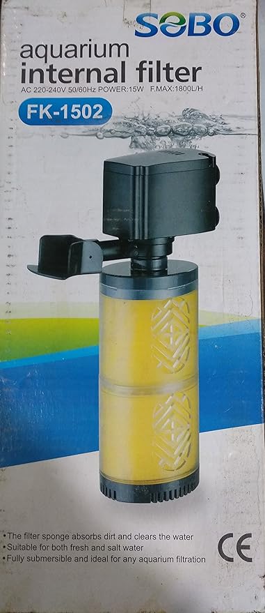 Petstreet Sobo Aquarium Internal Filter FK 1502 Amazon in Pet Supplies