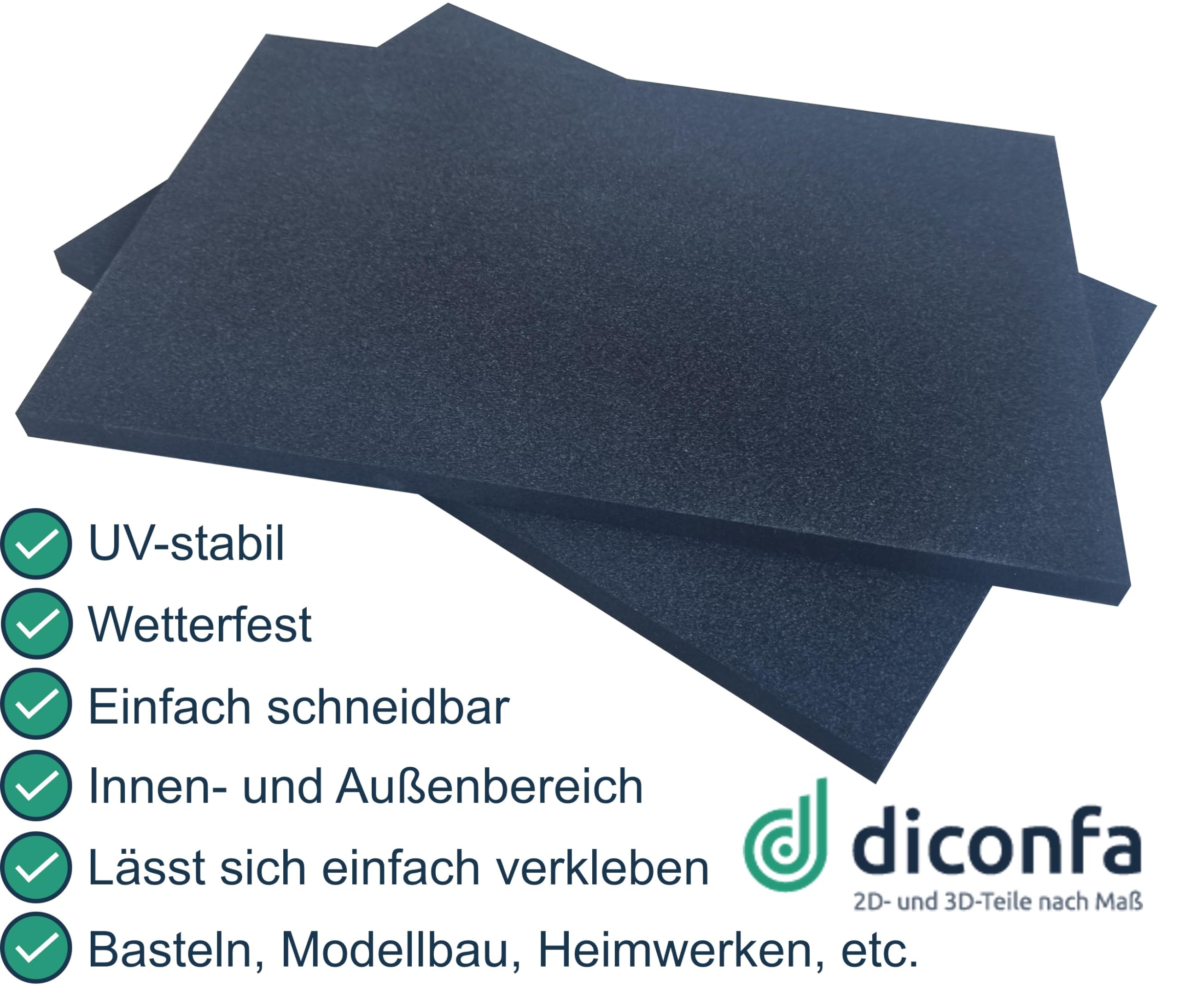 diconfa Beschermende bouwmat breedte 1500mm (150cm) - selecteerbaar - dikte: 3mm tot 15mm - Lengte: 0,05m tot 10m - Keuze: 8m (800cm) lang, 8mm dik - Rubberen mat metergoed rubbergranulaat