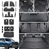 Tapetes para piso para Chevy Traverse y GMC Acadia 2024-2026, 7 asientos | También para Buick Enclave 25-26, protección completa con tapete de carga y protectores de segunda fila, accesorios TPE para Traverse para todo clima 1