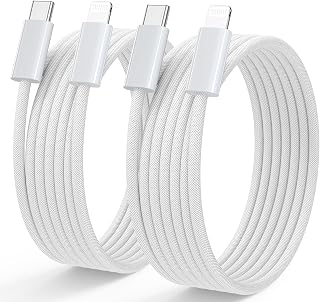 Lightning Cable USB C 2M 2M, [MFi Certified] iPhone Charging Cable USB C | Power Delivery iPhone Charging Cable USB C For iPhone 14/13/13 Pro/13 Pro Max/12/12 Pro Max/11 Pro/X/XS/XR/8