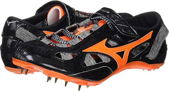 Mizuno ブラック ゴールド スパイクシューズ MIZUNO ミズノ 陸上競技 スパイクシューズ 2E相当 初心者