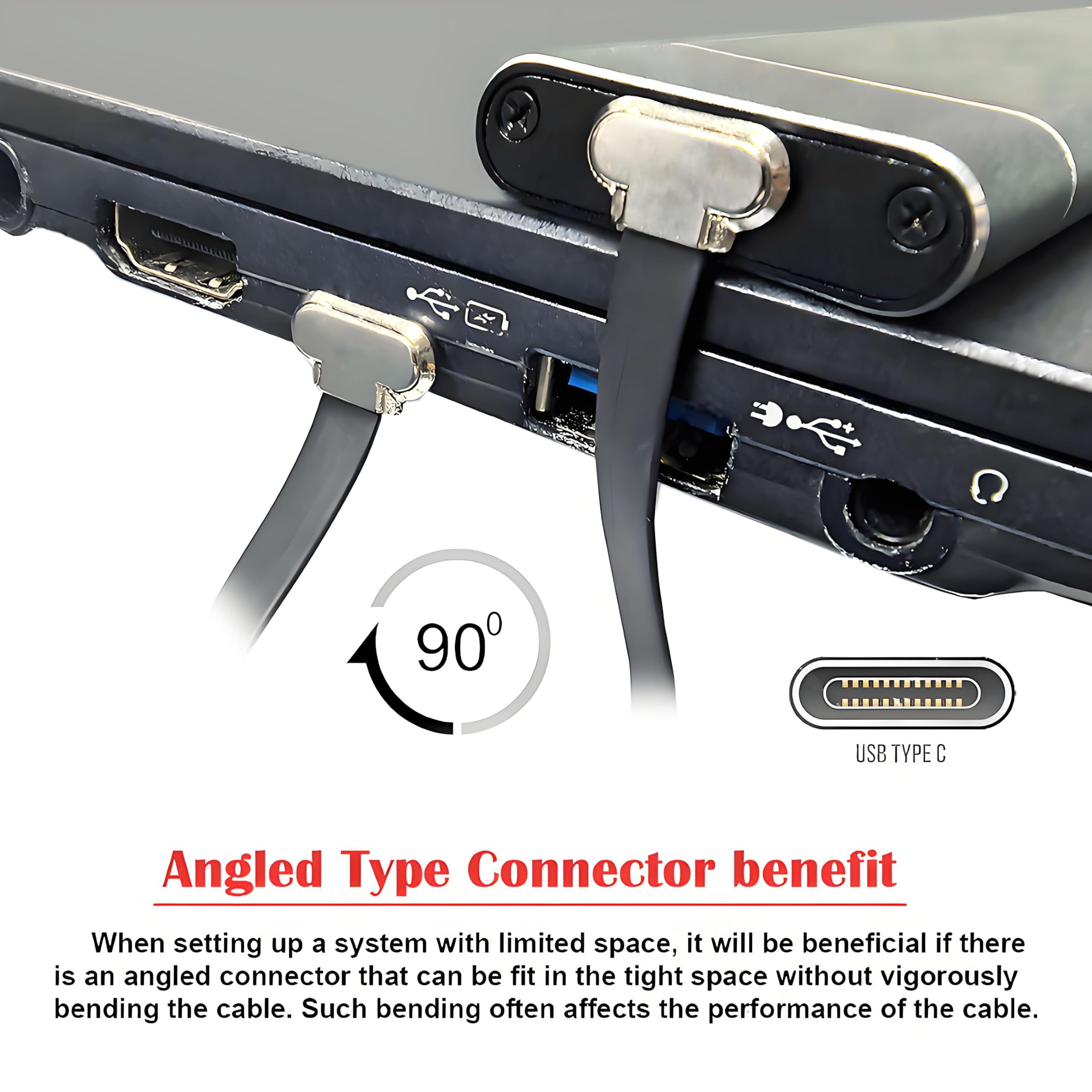 Cavo Toocki USB-C a USB-C da 60 W PD caricabatterie rapido, cavo dati
