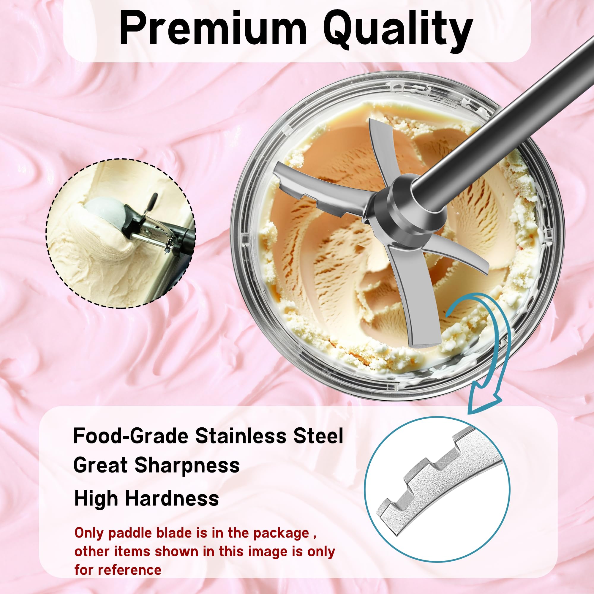 Lama Di Ricambio Per Ninja Creami NC300 - Acciaio Inossidabile, Senza BPA, Per Gelati E Sorbetti - Foto 6