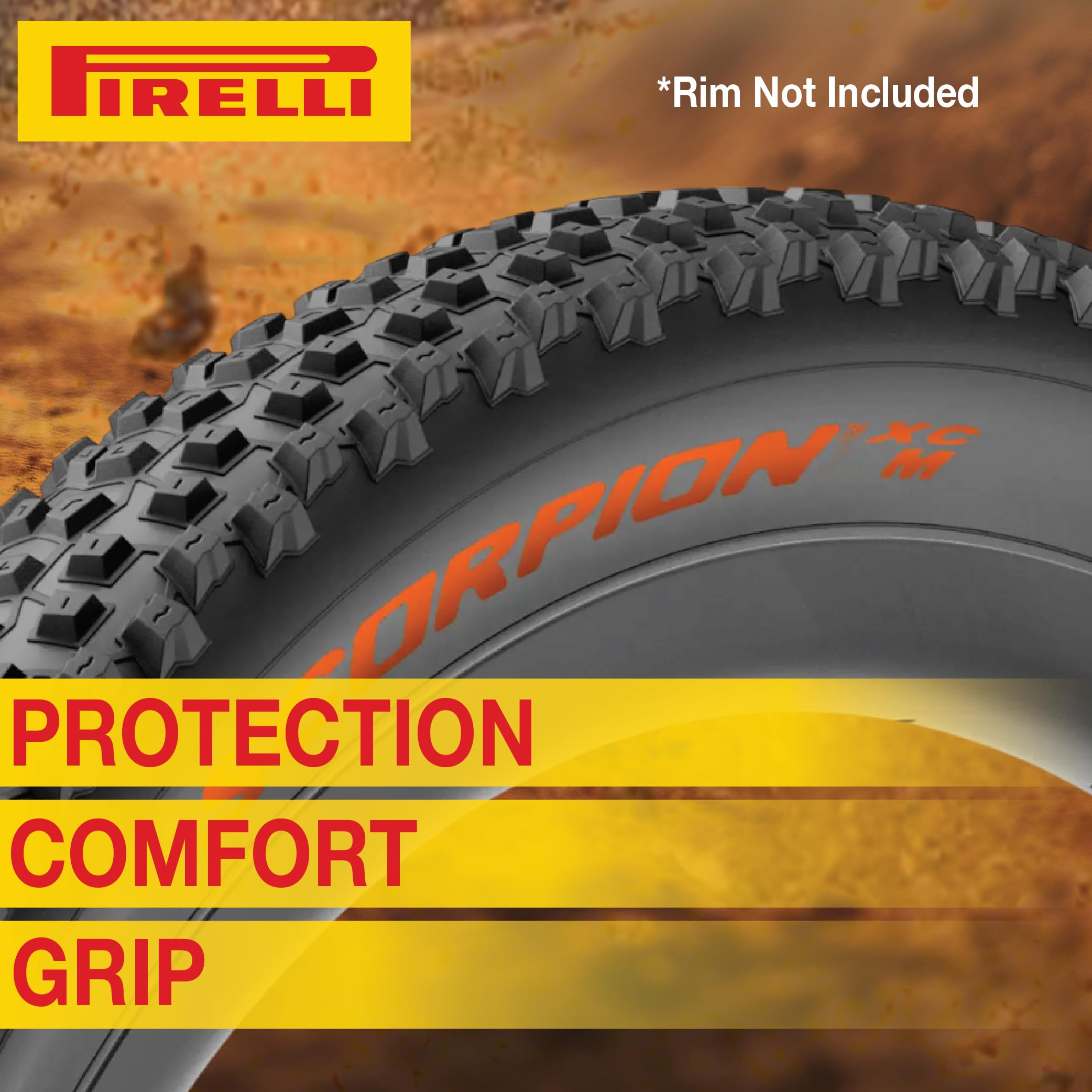 Amazon.com : Pirelli Scorpion XC M Orange Color Edition Mountain