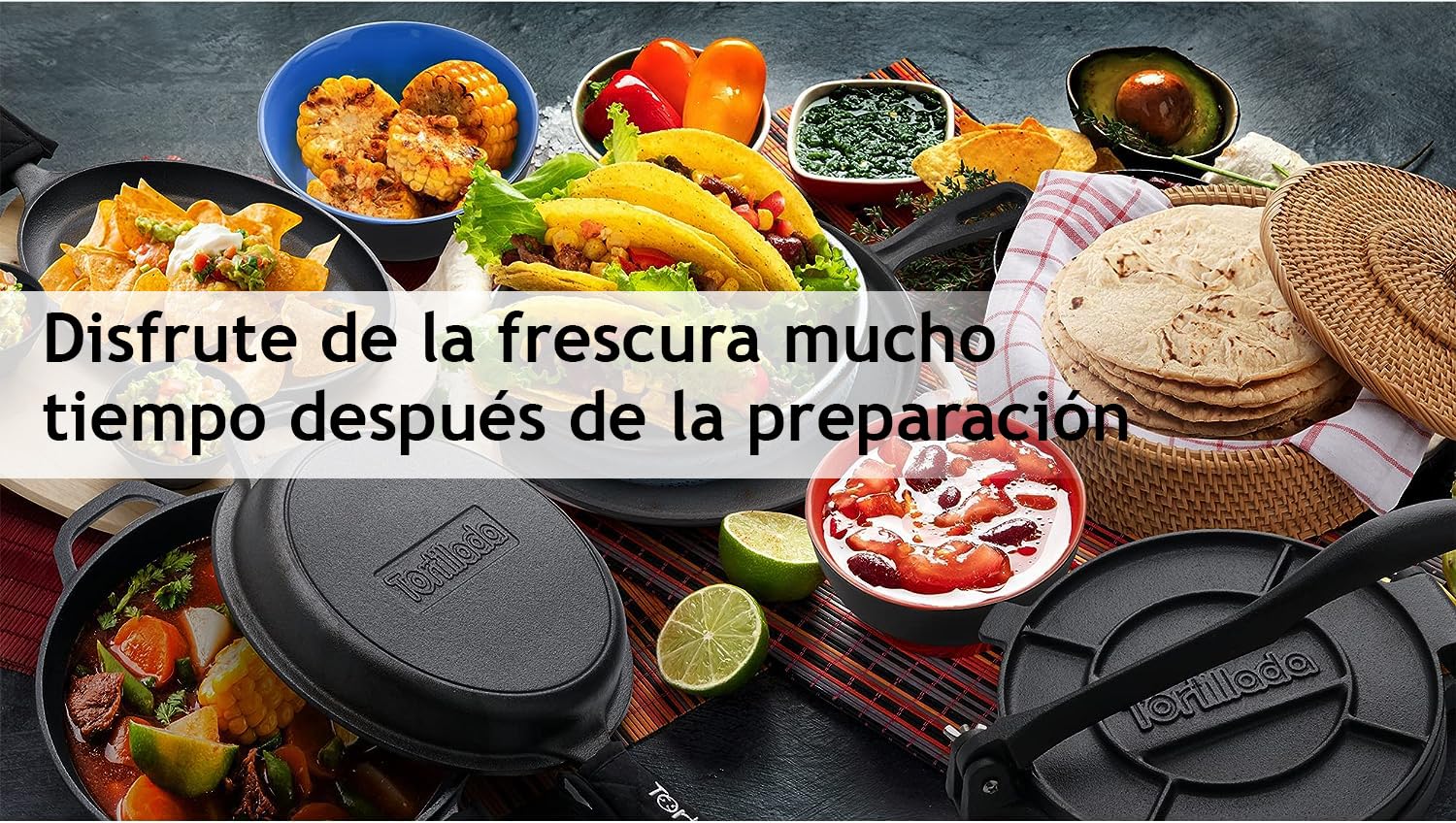 Tortillada - Calentador de Tortillas 26 cm Ratán – Cesta de Pan Hecha a Mano para Tortillas, Wraps y Pan Plano – Incluye Tela de Algodón, Mantiene la Comida Caliente