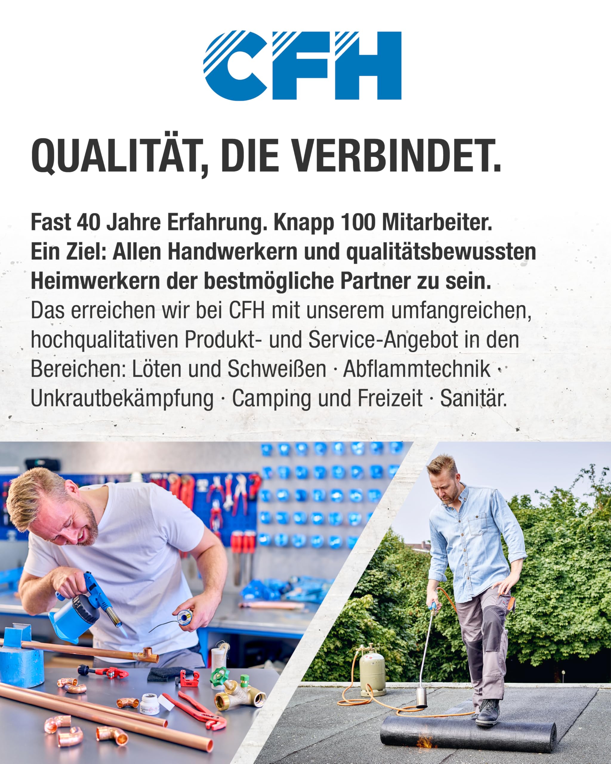 CFH E-Fugenbürste EFB 675 - Fugenbürste elektrisch 230 V 400 W 1.800 U/min, Unkraut Entferner Gerät zur Reinigung zwischen Terrassenplatten, Werkzeugloser Bürstenwechsel, TÜV Rheinland GS zertifiziert