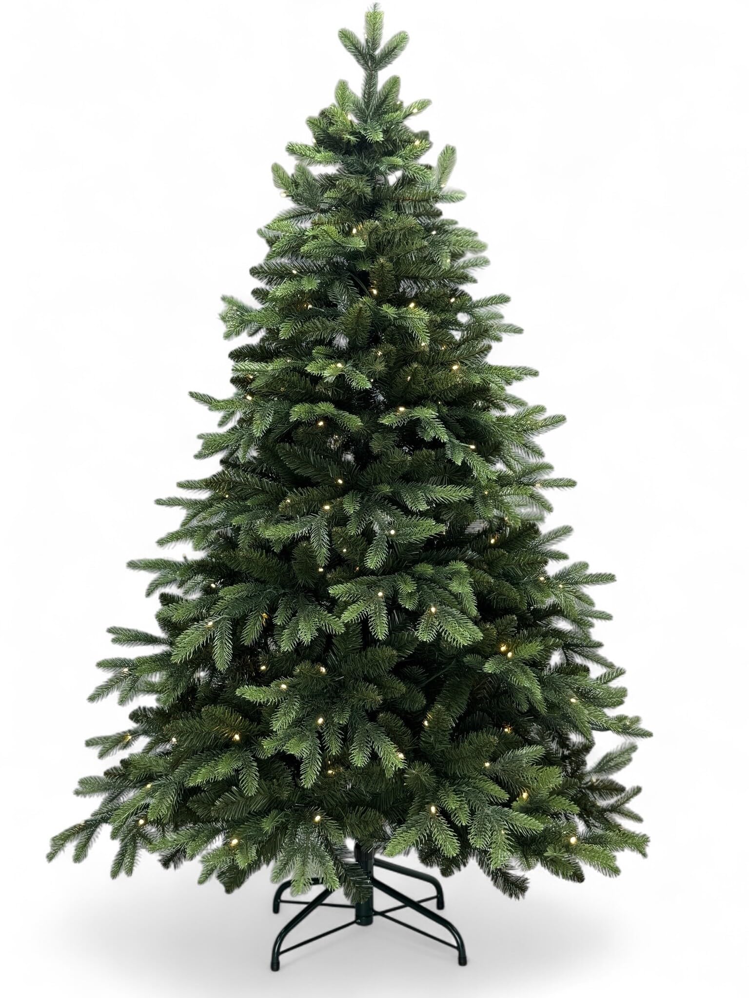 Sapin de Noël artificiel avec éclairage 150 cm
