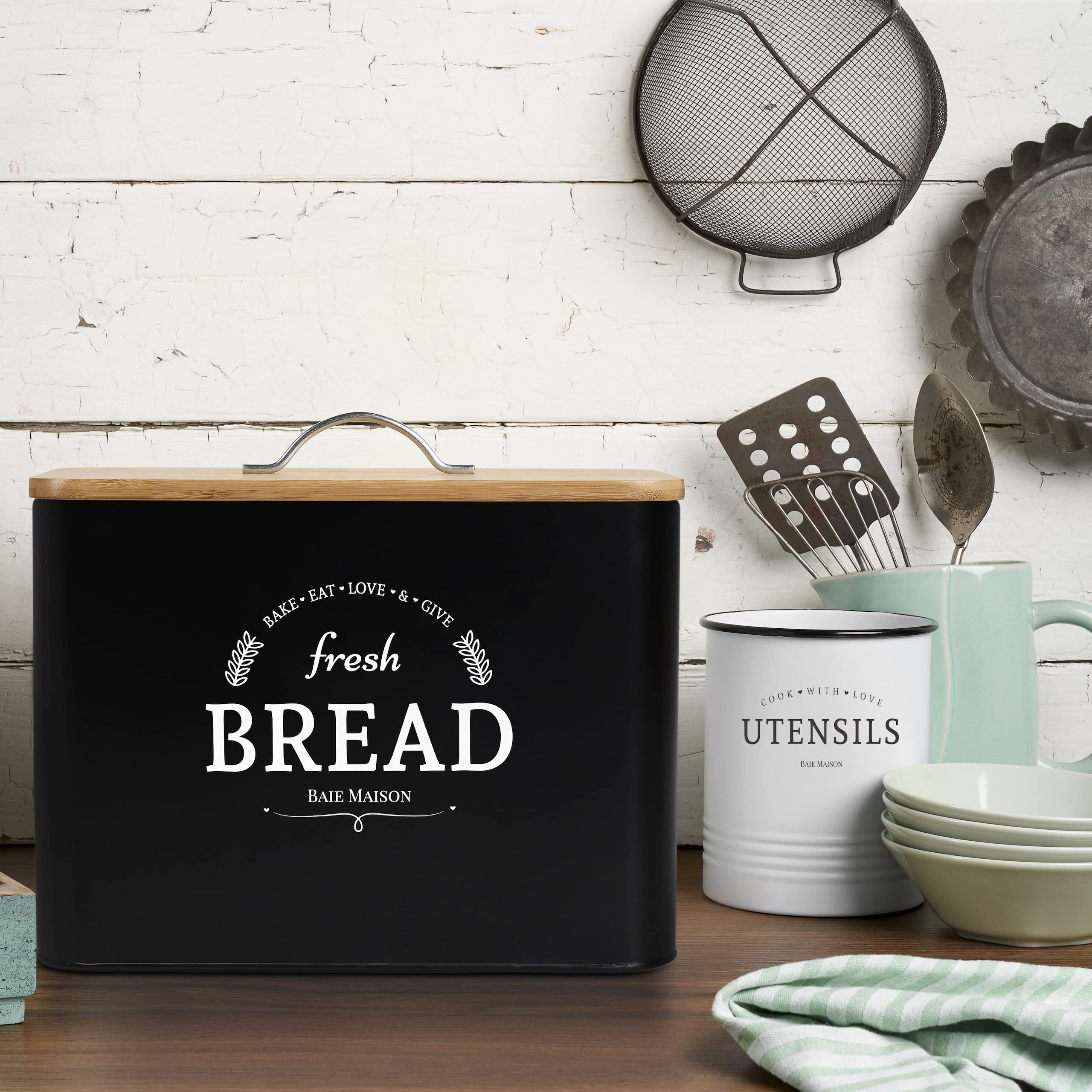 Prep & Savour Grande Boîte à Pain En Bois - Wayfair Canada