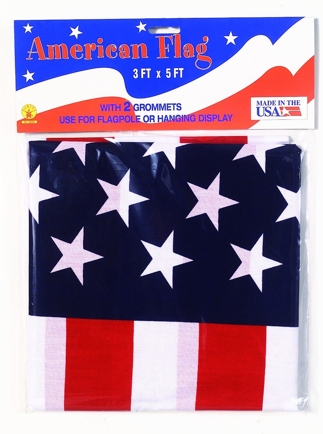 Drapeau américain 3'X5' pour décoration de jardin et salon