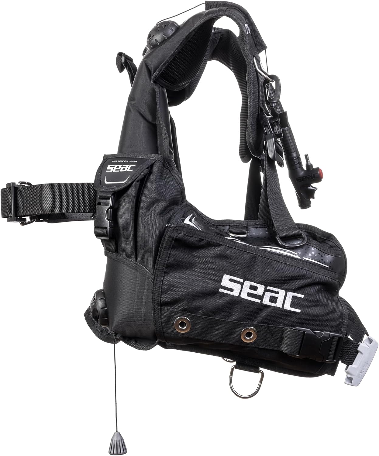 SEAC Type, BCD for Scuba Diving Ergonomic and Hydrodynamic