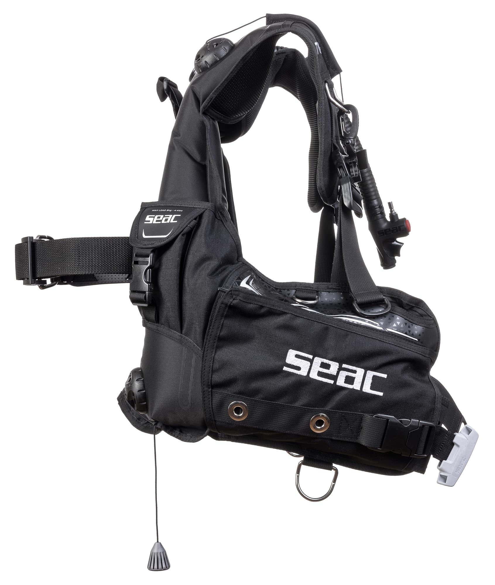 SEAC Equilibratore Type, BCD per Immersioni Ergonomico e Idrodinamico Unisex Adulto