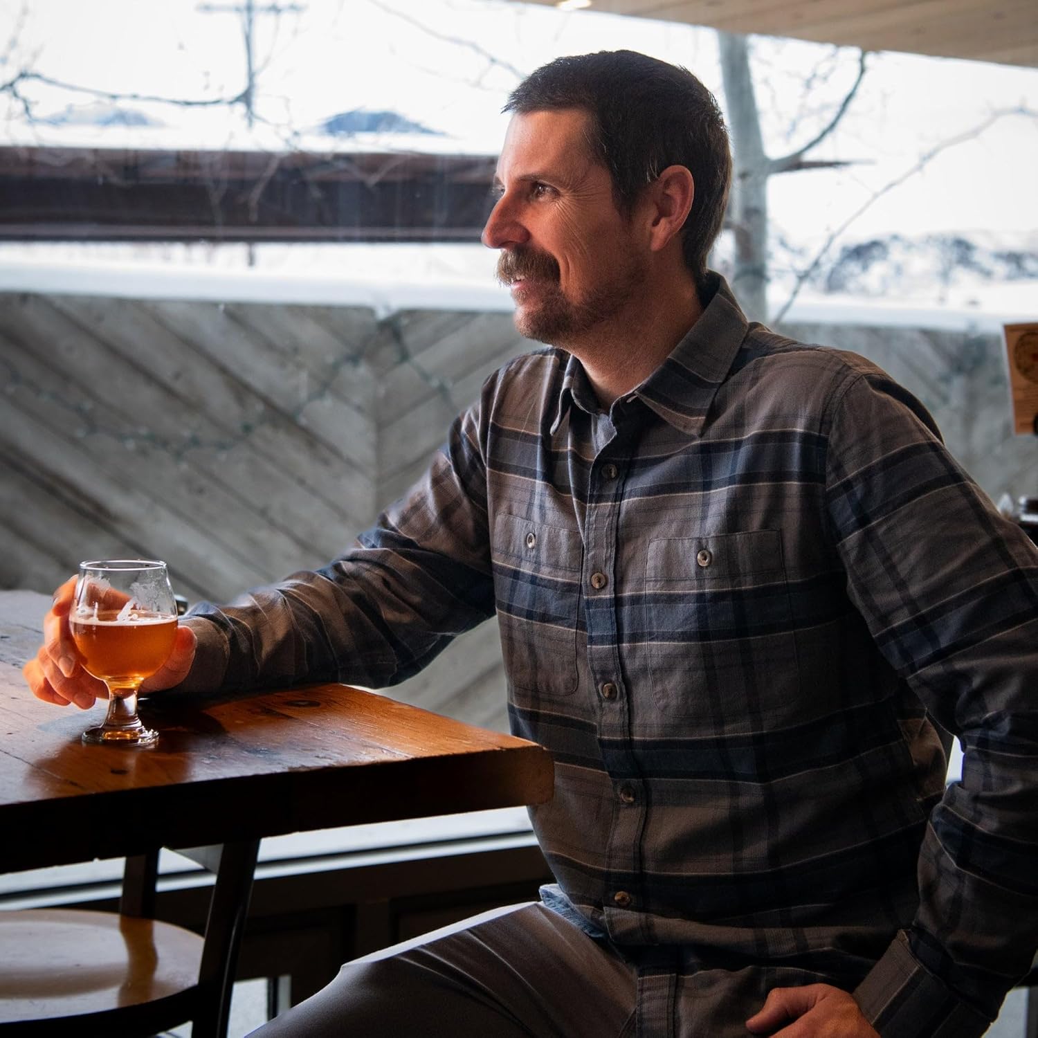 Mountain Khakis Men's Nebo Long Sleeve Woven Shirt - Image 4