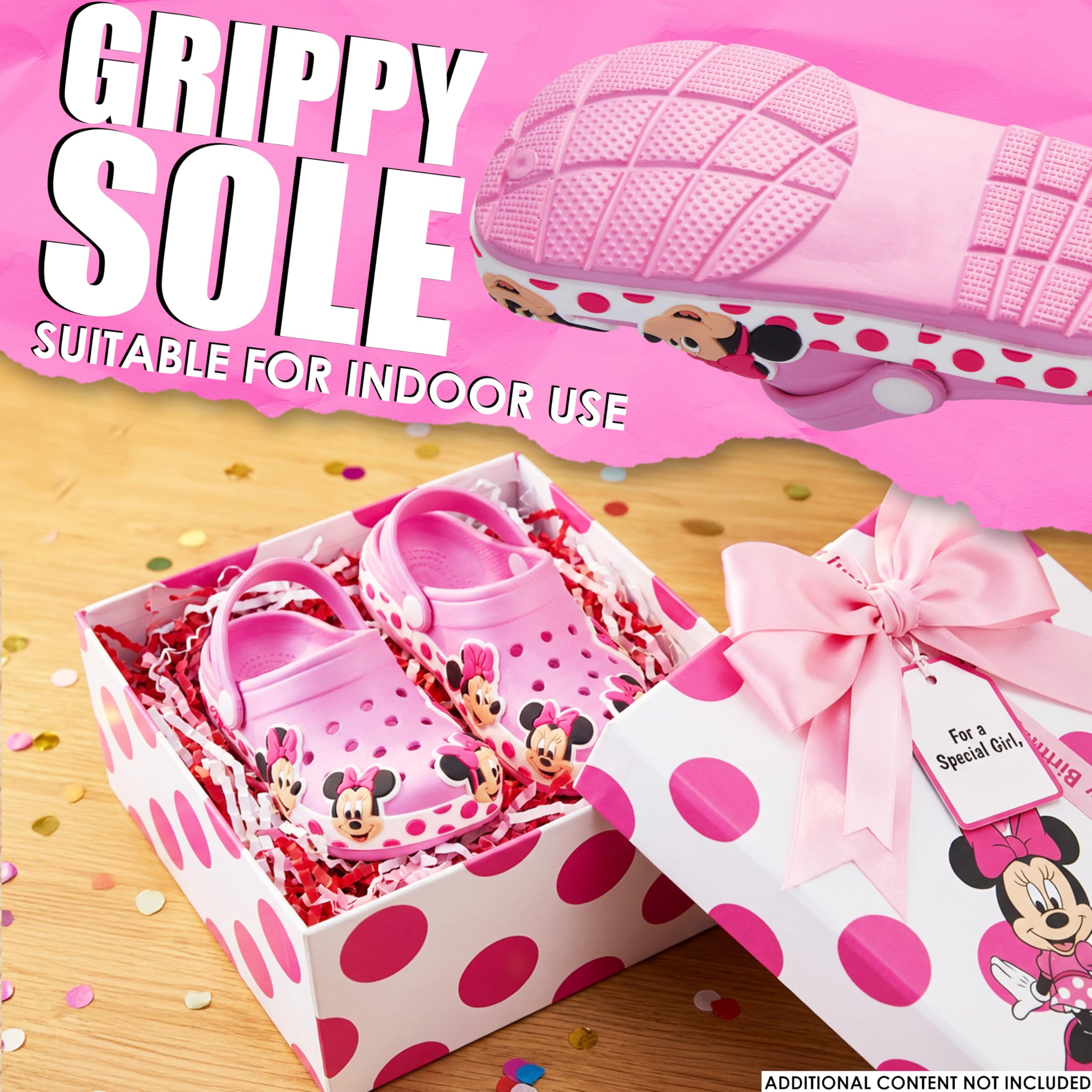 Get Trend Disney Stitch | Minnie Mouse | Principesse Ciabatte Bambina, Zoccoli Clogs Gomma Antiscivolo, Sandali Leggeri per Giardino Estate Bambini, Regalo