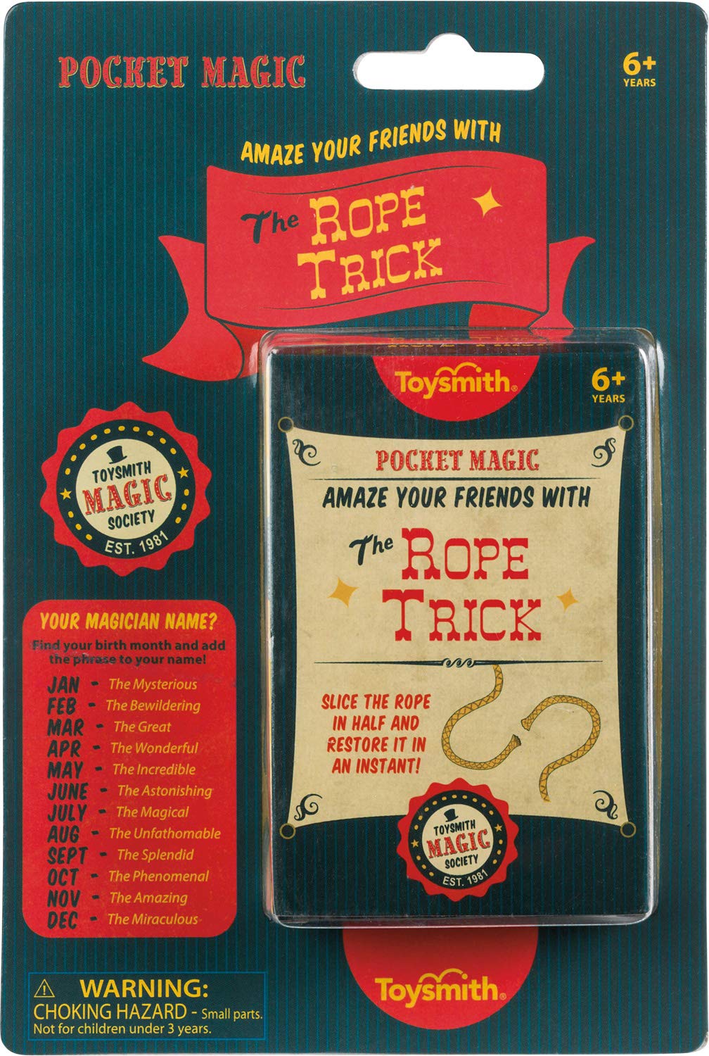 Toysmith Pocket Magic Asst