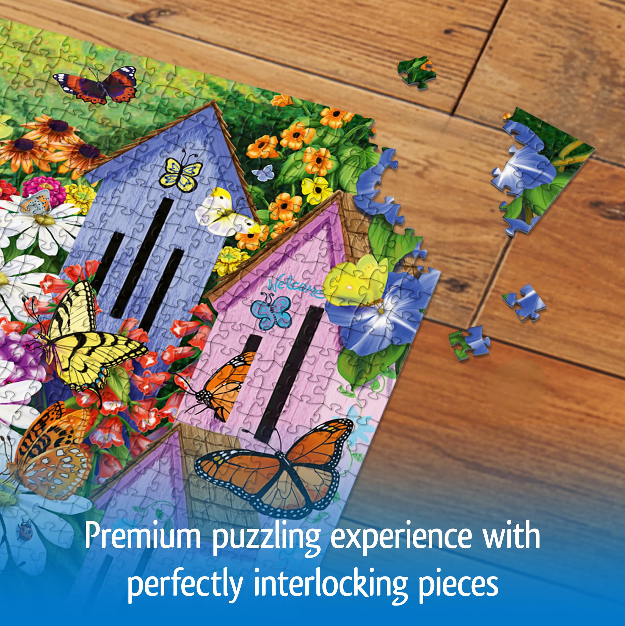 Amazon.com: Wonder Forge Garden Neighbors 1000 Piece Jigsaw Puzzle
