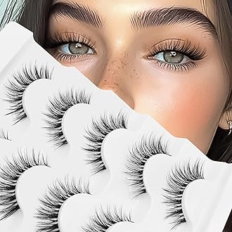 【美品】THE WHALE'S EYELASH Amazon.com: Veleasha Lashes 5D Faux Mink Lashes False
