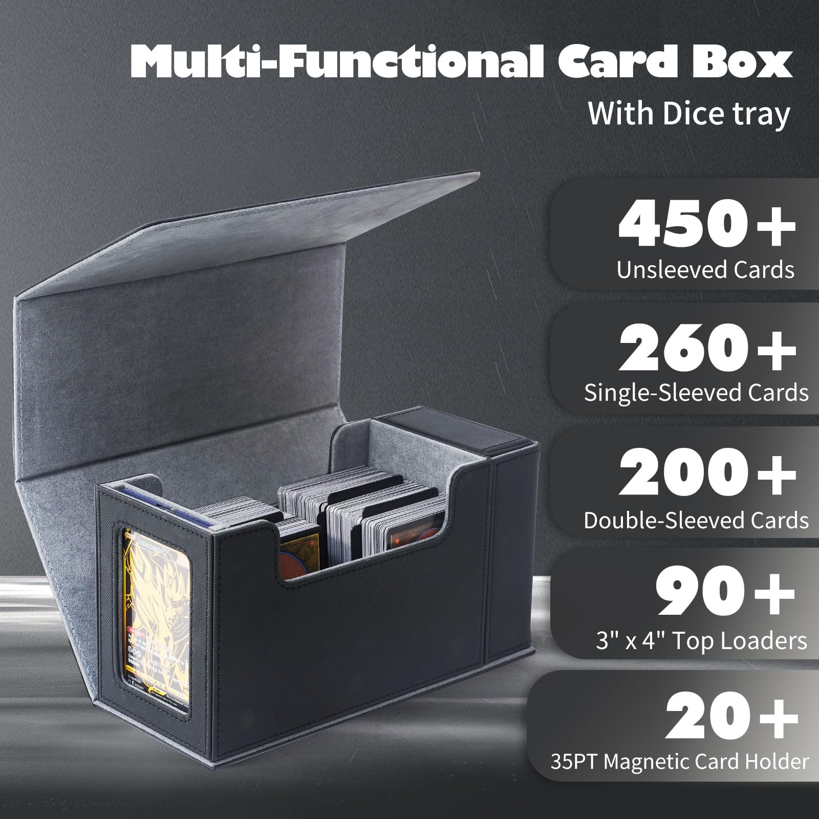 デュアルコマンダーデッキボックス MTG Amazon.co.jp: AWESOPAL MTG コマンダーデッキボックス ディスプレイ