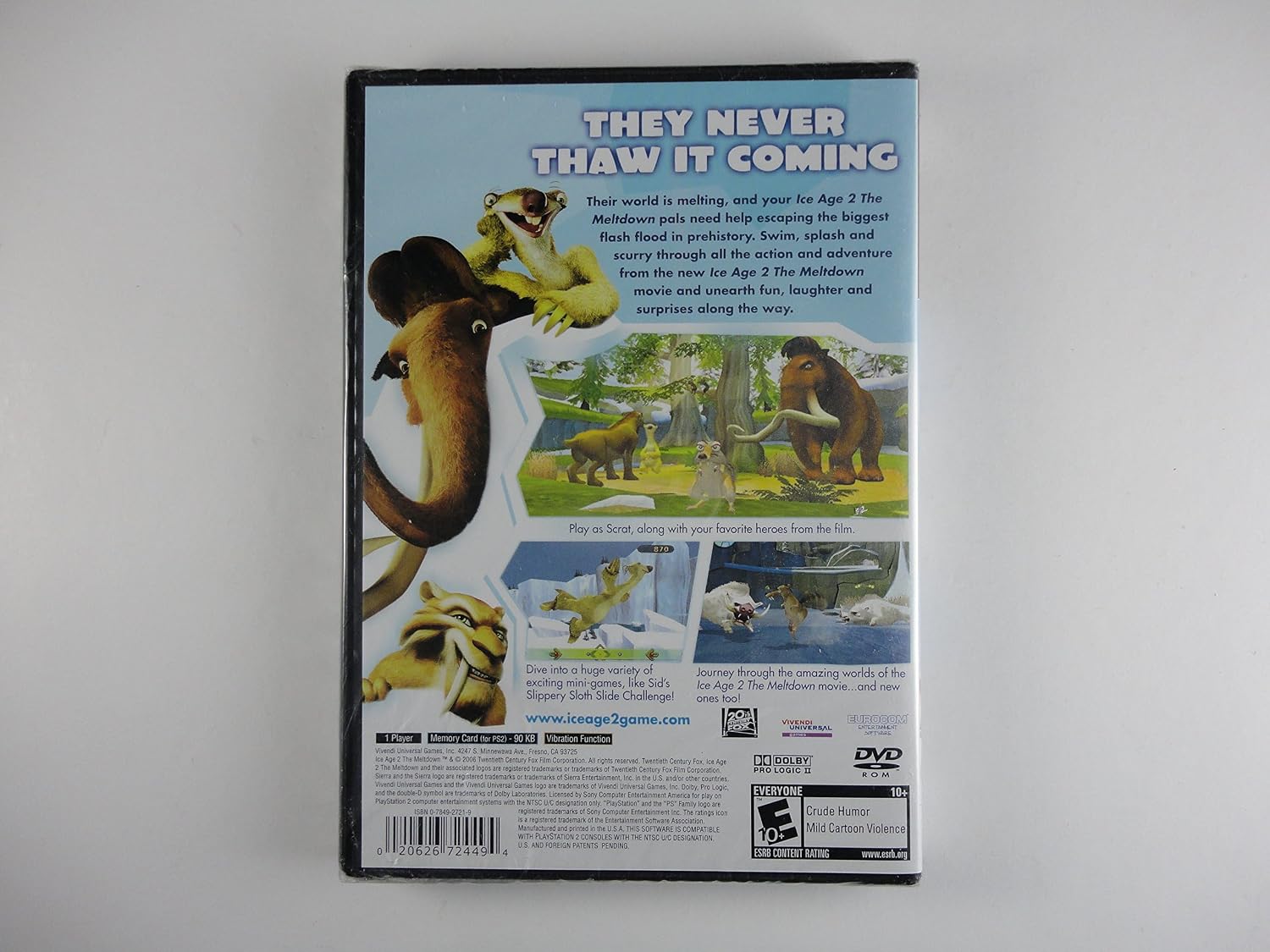 Ice Age 2: The Meltdown - PlayStation 2 image 2