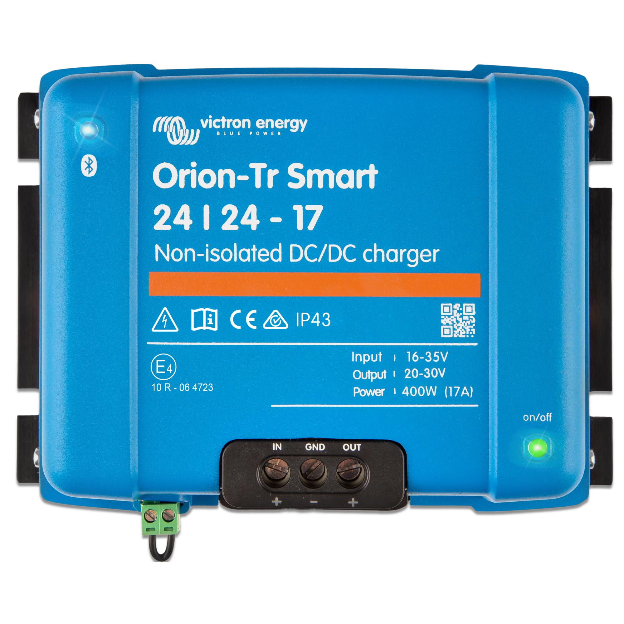 Victron Energy Orion-Tr Smart 24/24-Volt 17 amp 400-Watt DC-DC Charger Non-Isolated (Bluetooth)
