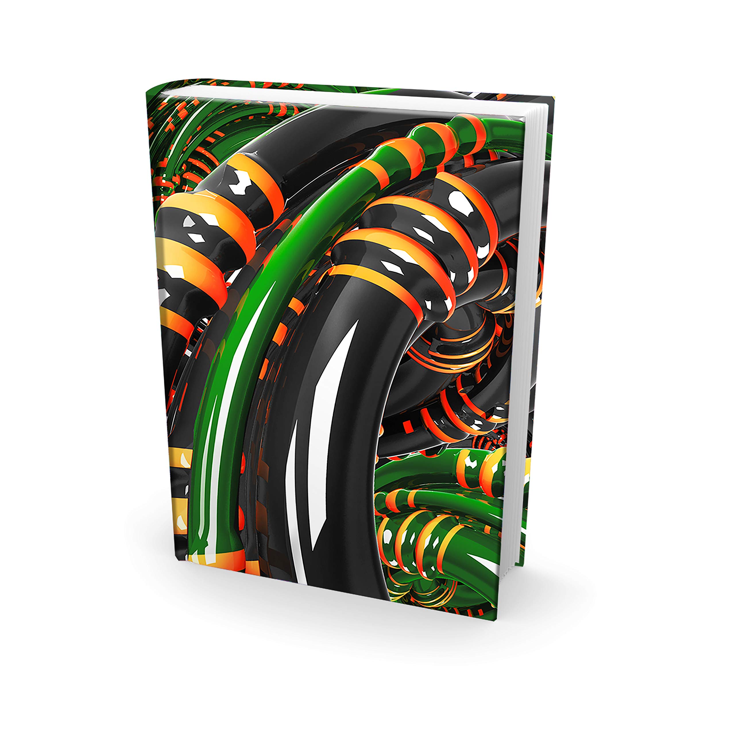 Easy Apply, Reusable Book Covers 1 Pk. Best Jumbo 9x11 Textbook Jackets for Back to School. Stretchable to Fit Most Large Hardcover Books. Perfect Fun