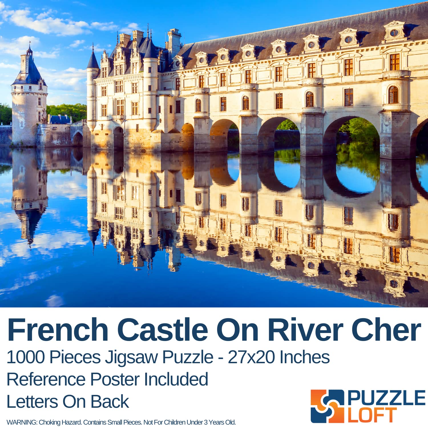 Amazon.com: Jigsaw Puzzle for Adults 1000 Pieces - French Castle