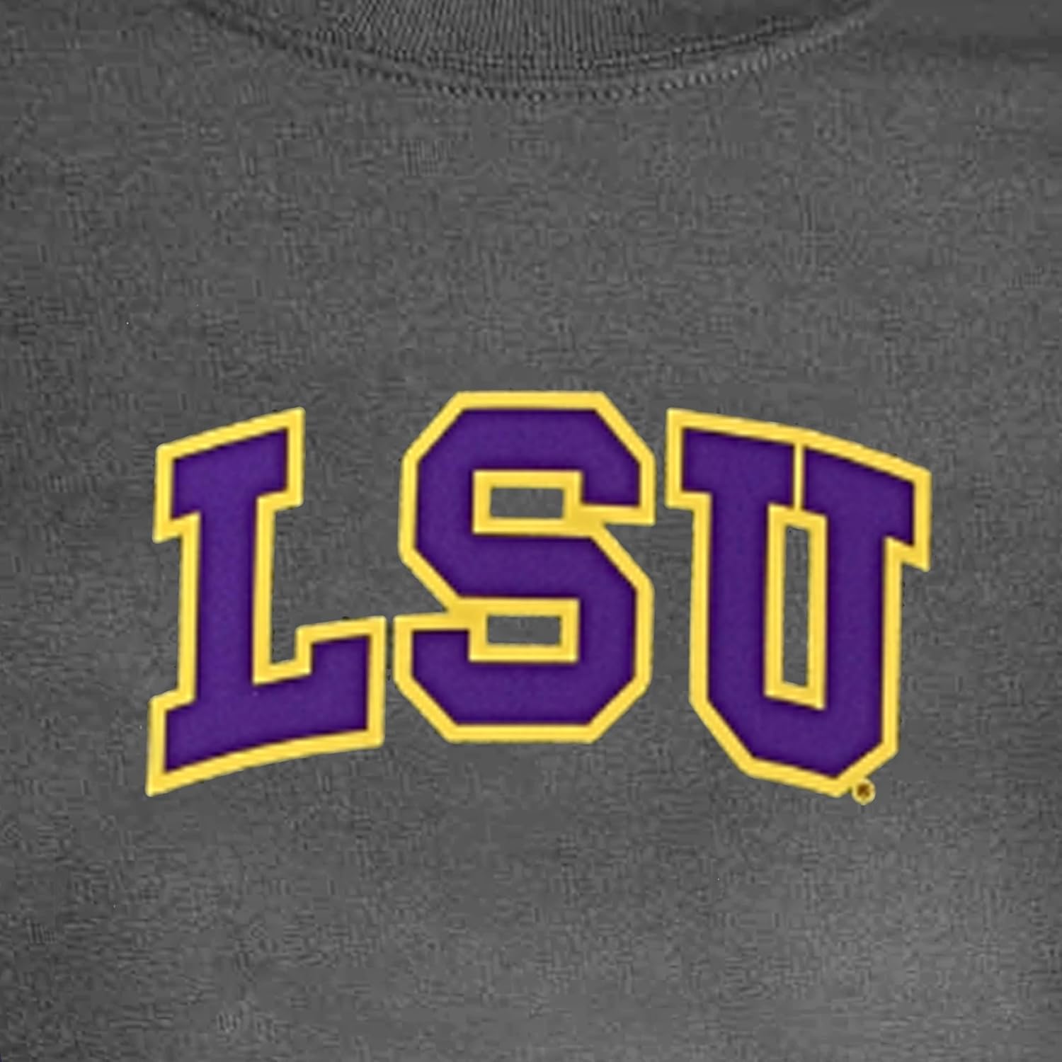 Little King NCAA Toddler Boys and Girls Crewneck Sweatshirt With Twill Letters-Dark Gray 2T 3T 4T 5T - Image 3