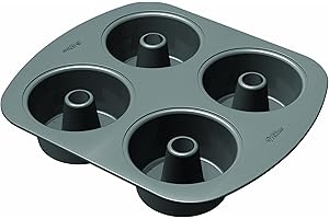 Mini Angel Food Cake Pan, 4-Cavity: Baking Genius at Your Fingertips
