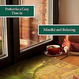 African American Expressions - Northern Lights Christmas Scene Puzzle - 500-Piece African American Jigsaw Puzzle for Adults | Winter Holiday Puzzle with Stunning Artwork