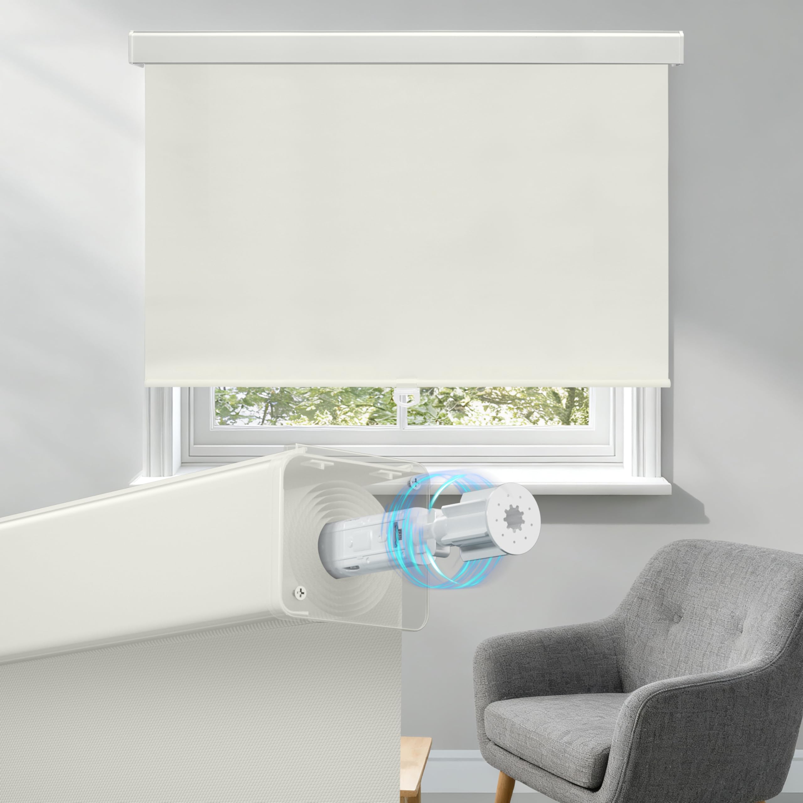 Photo 1 of ShadeMart Blackout Roller Shades