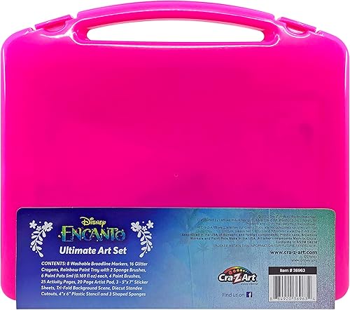 Miniatura 3 de Cra-Z-Art Disney Encanto Ultimate Art Studio, juego de arte para niños de 4 años en adelante