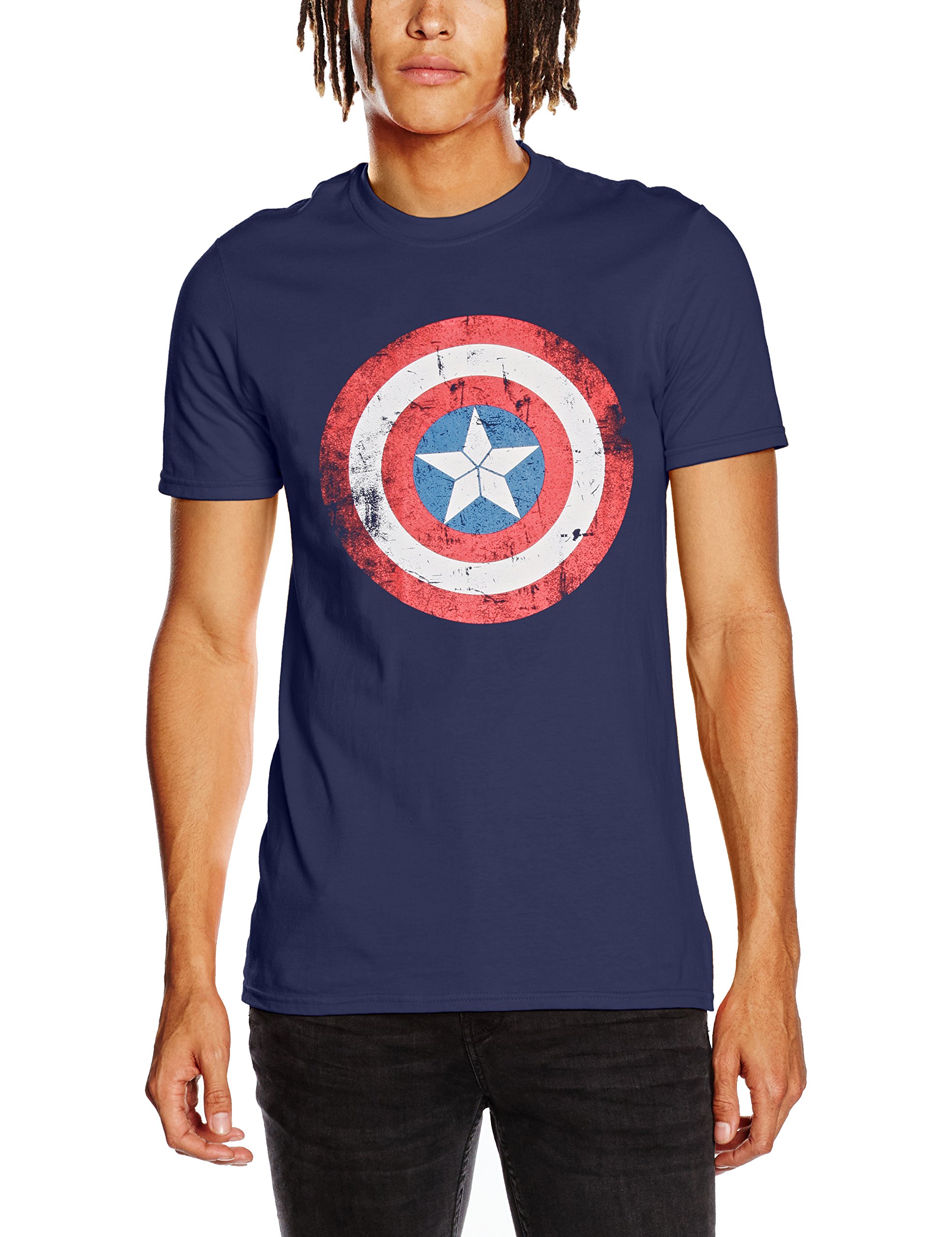 Captain America Shield Distressed 