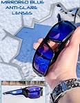 FLEX RIG – Lunettes de soleil polarisés pour hommes, Tough & Léger TR90 Cadre, Lunettes de soleil sport pour la pêche au vélo