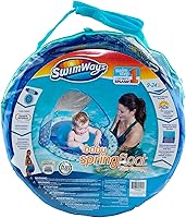Vista 1 de SwimWays Baby Spring Float Sun Canopy - Blue Sea Life - 9-24 meses