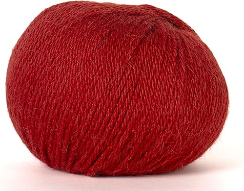 Miniatura 3 de N042 - Juego de 3 madejas de hilo de alpaca 100 % bebé para tejer y hacer ganchillo, ligeras, hipoalergénicas y térmicas fabricadas en Perú, ideal