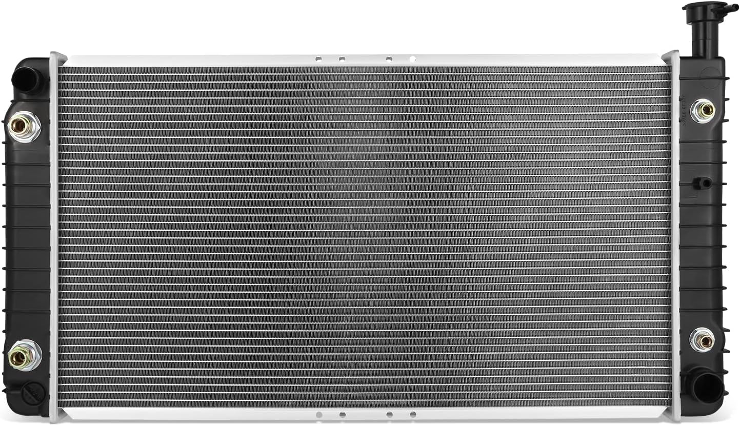 ‎DNA MOTORING OEM-RA-2042 OE Style Aluminum Cooling Radiator Compatible with 96-02 Chevy Express 1500 2500 3500 4.3L 5.0L 5.7L