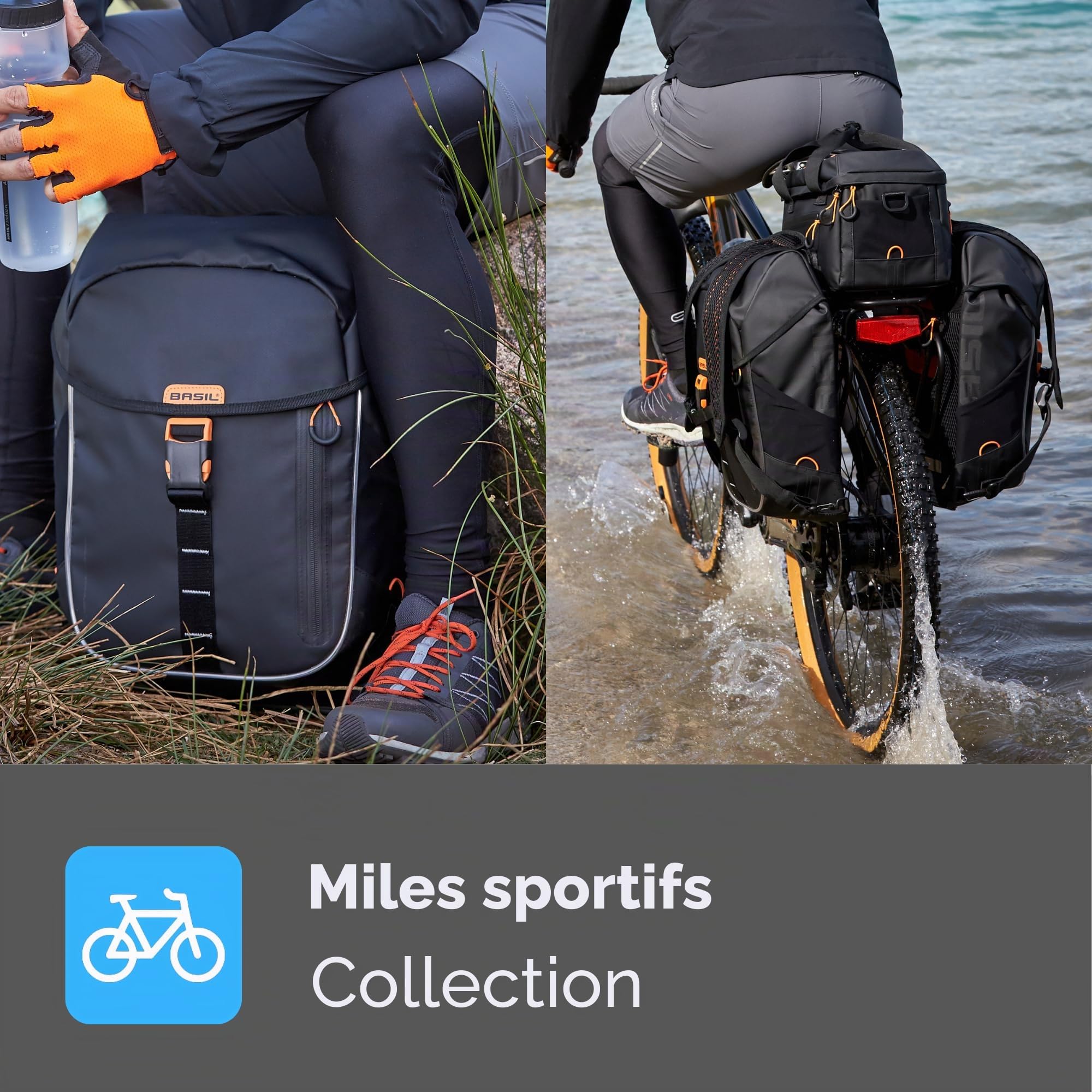 291198 - porte-bagages étanche avec sangles mik miles 7l
