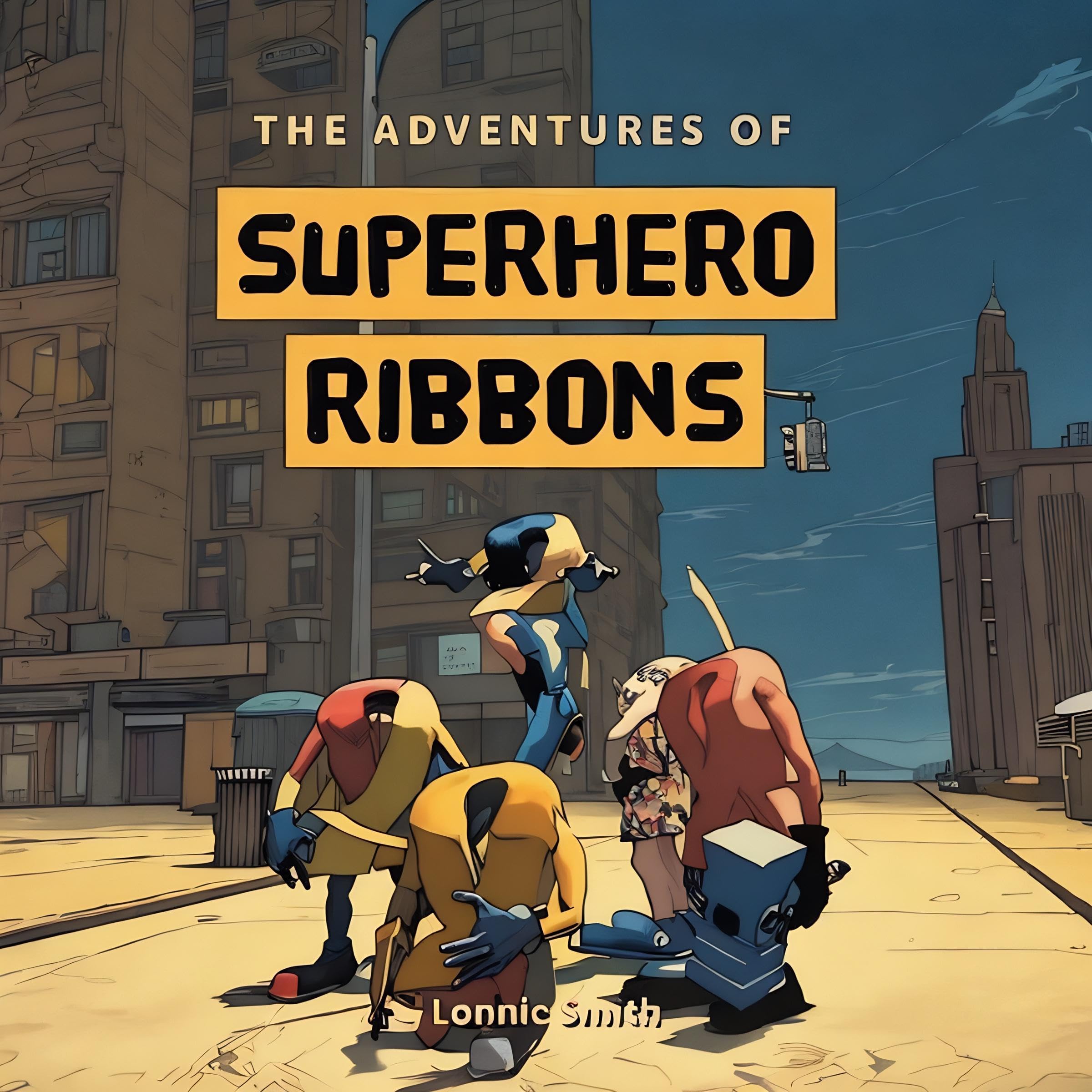 Cover art for The Adventures of Superhero Ribbons