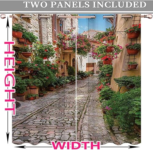 Miniatura 3 de Cortinas toscanas bohemias para sala de estar, cortinas a prueba de sonido para puerta, cortinas para Ventanas de Cuarto 85 pulgadas de ancho por 85