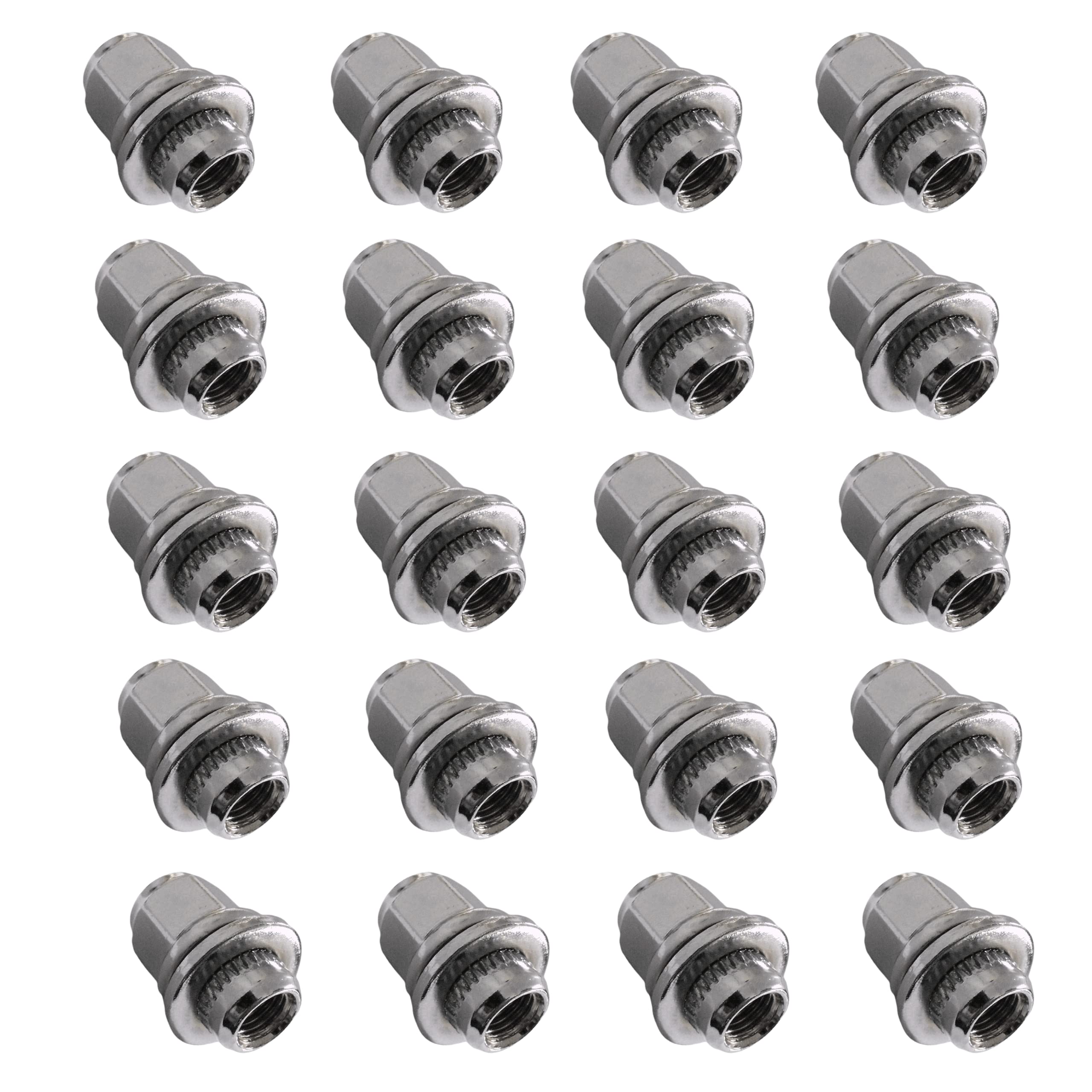 1x Dado Ruota Aprire M12x1,5 Conici Senza Colletto 60° HEX 19mm Compatibile Con Mitsubishi ASX Carisma Colt CZC Colt Galant Galloper L 300 Lancer - Foto 6