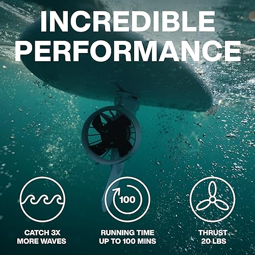 Miniatura 3 de Boost Surfing Aleta - Motor eléctrico para tablas de surf, SUP y kayaks. Aleta eléctrica ligera, compacta y resistente a los golpes con control