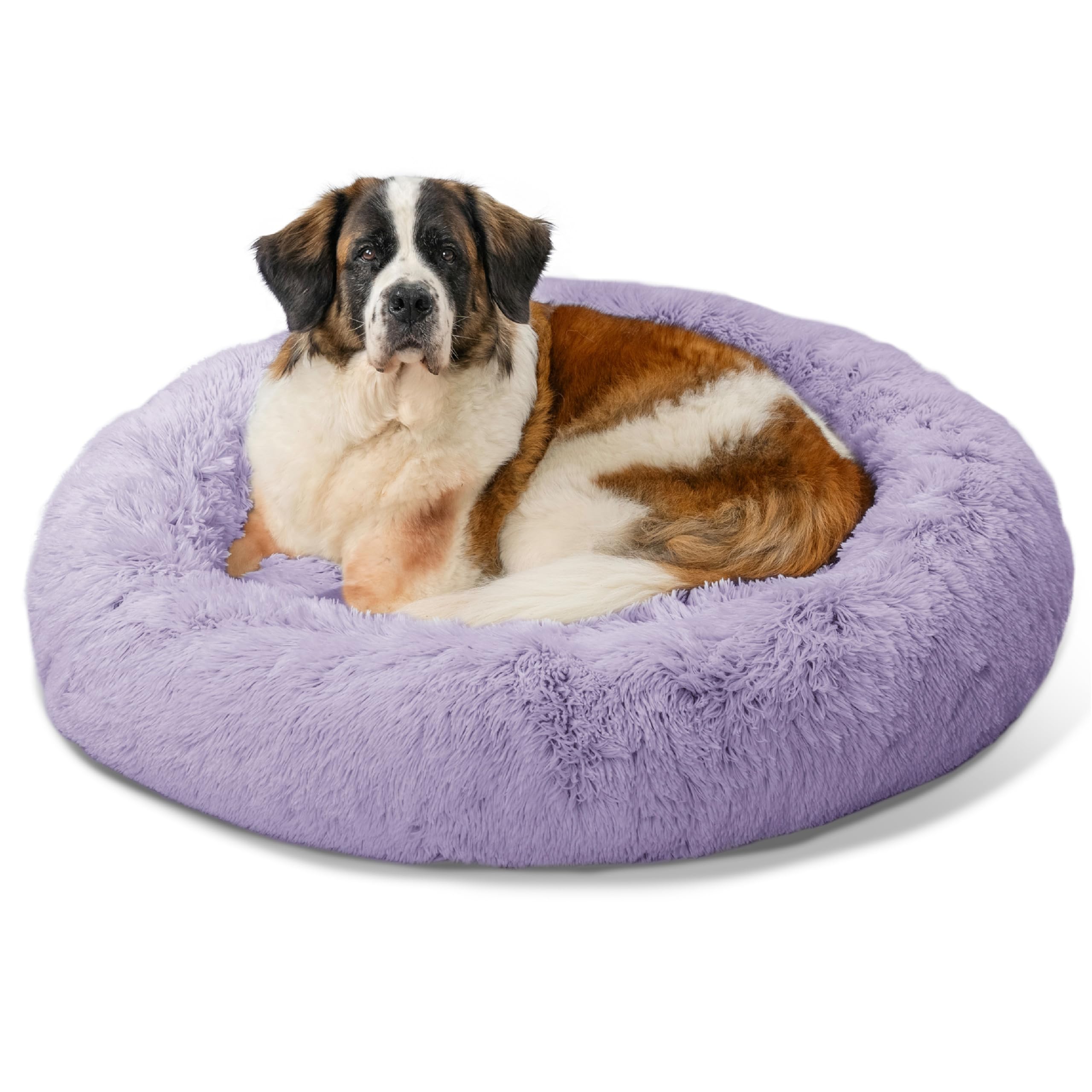 Best Friends by Sheri Calming Donut Dog Bed
