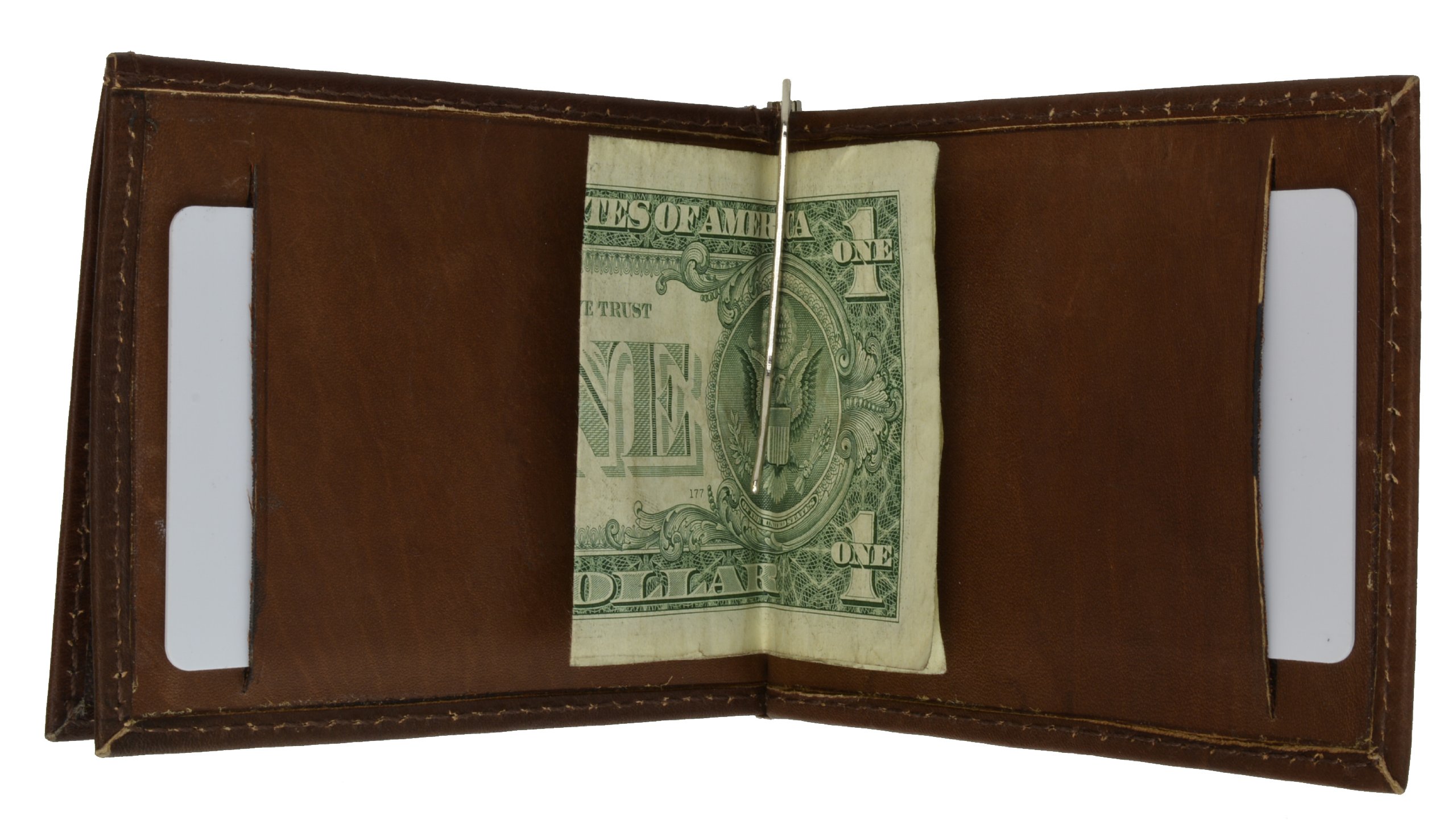 Center Flap Money Clip with ID and Credit Card by Marshal-image-31