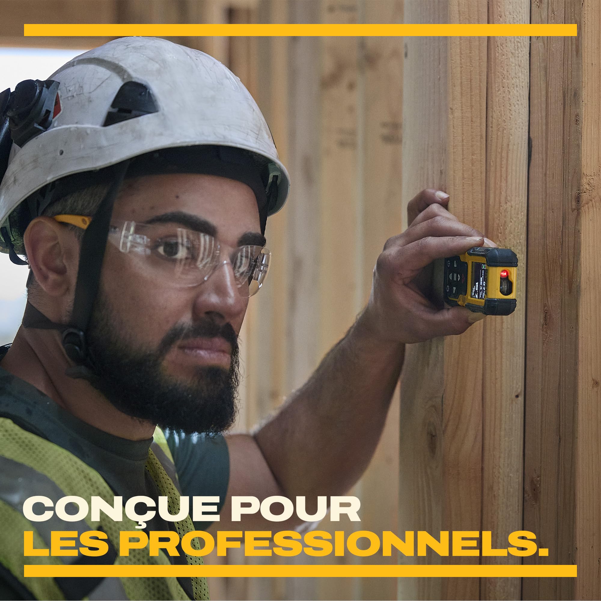 DEWALT Télémètre Laser 60 m à Piles Alcalines, DWHT77200-XJ
