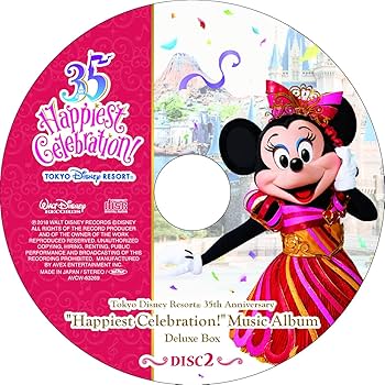 Amazon.co.jp: 東京ディズニーリゾート(R) 35周年 “ハピエストセレブ