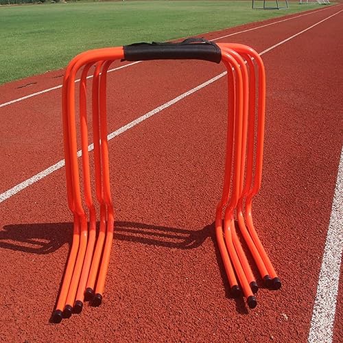 Miniatura 10 de YXXSDP Juego de entrenamiento de velocidad y agilidad, obstáculos de entrenamiento de obstáculos portátiles profesionales, equipo de práctica