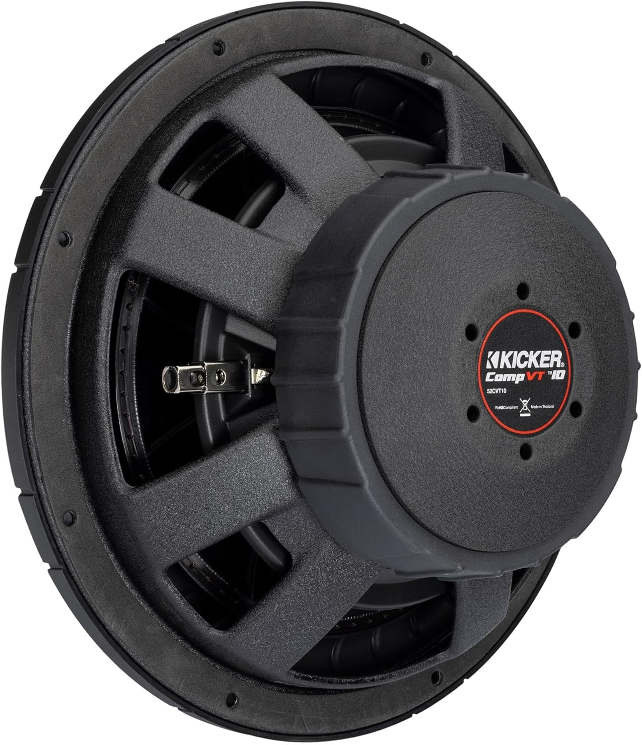 KICKER 52CVT102 CVT10 CompVT 10-Inch (24cm) Subwoofer, 2 Ohm SVC