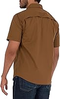 Vista 2 de Wells Lamont Industrial Mens Short Sleeve Ventilated Back Performance Work Shirt