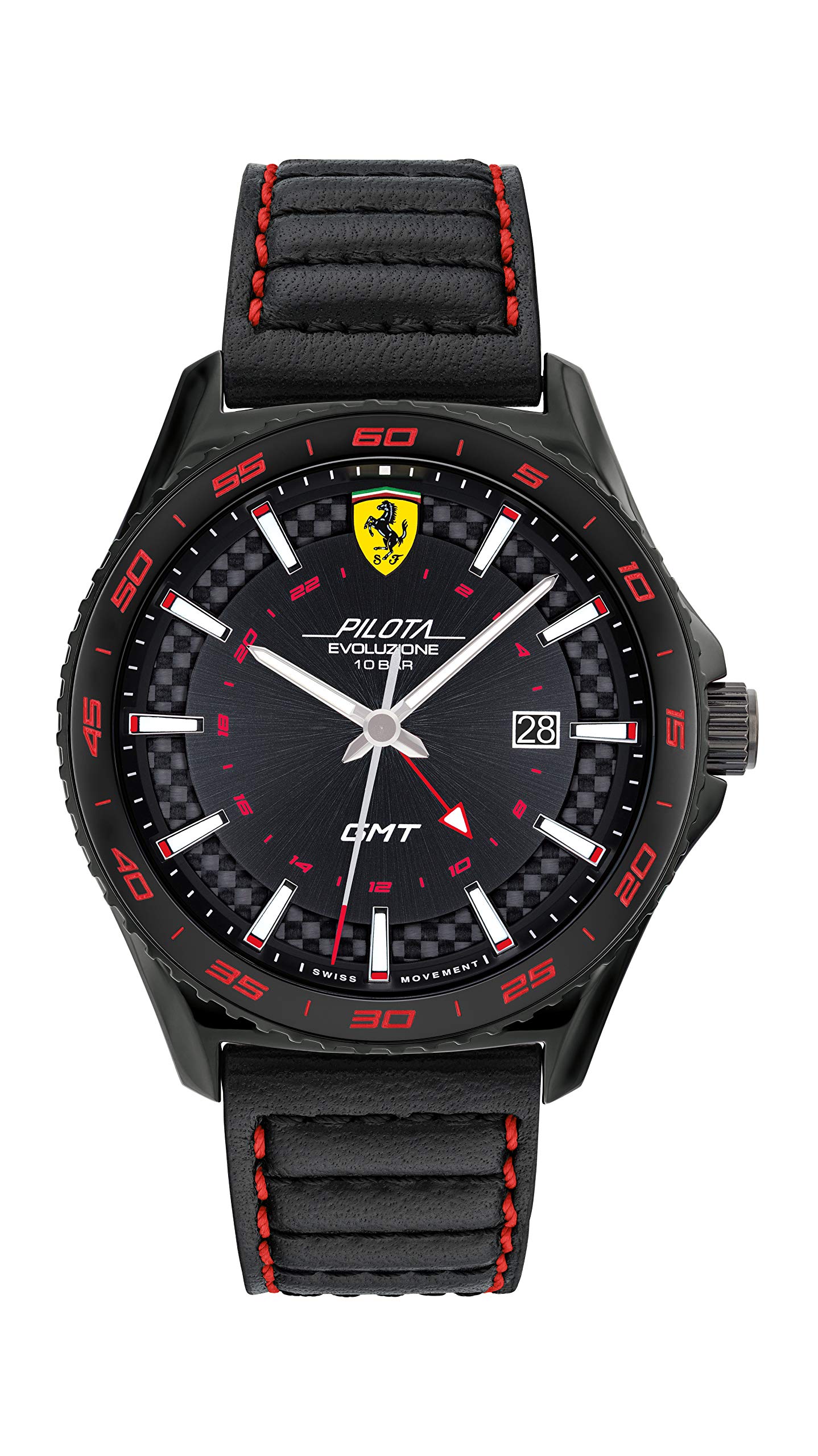 Scuderia Ferrari Pilota Evo Analog Black Dial Mens Watch-0830776 (B08GSBDFXY) Amazon Price History, Amazon Price Tracker